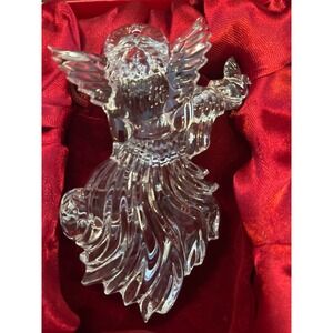 Waterford Crystal 2014 Annual Angel Ornament with Bird box & enhancer
Holiday